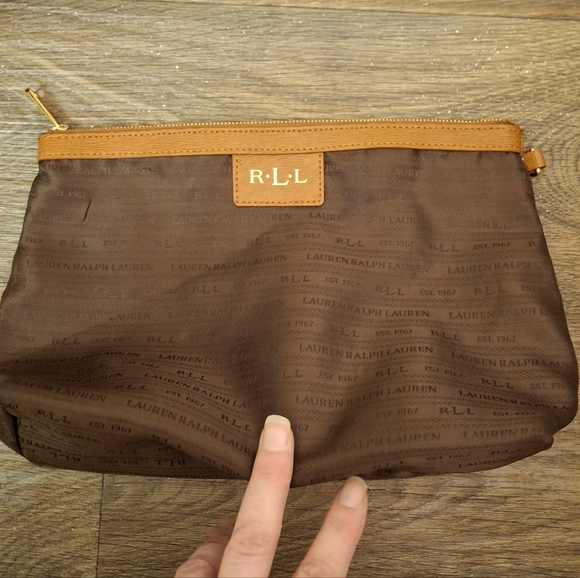Ralph Lauren RLL Nylon Zip Pouch/Clutch Bag. - Picture 1 of 16